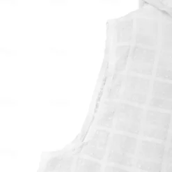 Outlet OUKU 100% Cotton Men's Tank Top Zip Up Hoodies Sleeveless Hoodie Floral Grid Plaid Hooded Vacation Casual Sleeveless Drawstring Clothing Apparel Fashion Casual Breathable Comfortable Tank Top