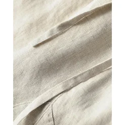 Outlet OUKU 100% Linen Men's Linen Pants Trousers Summer Pants Tapered Carrot Pants Pocket Drawstring Elastic Waist Plain Breathable Comfortable Daily Vacation Going out Classic Casual Black White