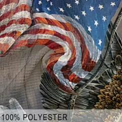 Clearance OUKU American Independence Day Men's American Flag Veterans Waffle Polo Shirts Golf Shirt Short Sleeve Polo Shirts Collared Shirts Casual Streetwear Vacation Wear Party Outfits Buttons 3D Print Summer Gray