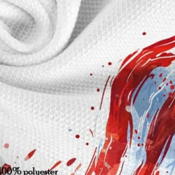 Sale OUKU American Independence Day Men's Veterans Patriotic Polo Shirts Short Sleeve Polo Shirts Turndown Casual Street Daily Holiday Beach 3D Spring & Summer White Red Navy Blue