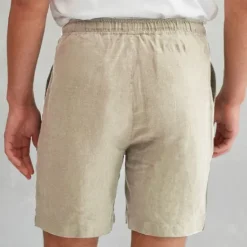 Sale OUKU Animal Dolphin Printed Men's Graphic Cotton Linen Shorts Summer Hawaiian Shorts Beach Shorts Drawstring Elastic Waist Breathable Soft Short Casual Daily Holiday Streetwear Clothing