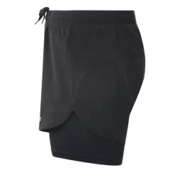 Online OUKU Arsuxeo Men's Running Shorts Gym Shorts Yoga Shorts Drawstring 2 in 1 Split Zipper Pocket Base Layer Outdoor Athletic Summer Spandex Quick Dry Lightweight Reflective Strips Yoga Gym Workout Marathon