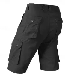 Hot OUKU Carefree Interlude X Joshua Jo Men's Vintage Guitar 6 Pocket Vacation Cargo Shorts
