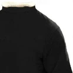 Clearance OUKU Christmas Men's Deer Sweatshirt Quarter Zip Sweatshirt Long Sleeve Sweatshirt Stand Collar Quarter Zip Casual 3D Print Vacation Going out Streetwear Half Zip Fall Winter Black