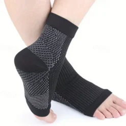 OUKU Compression Socks Athletic Sports Socks 1 Pair Men's Women's Tube Socks Socks Breathable Sweat wicking Comfortable Non-slipping Gym Workout Basketball Running Active Training Jogging Sports Geometric