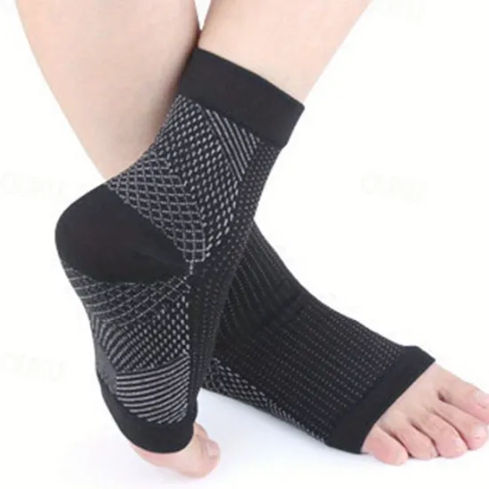 OUKU Compression Socks Athletic Sports Socks 1 Pair Men's Women's Tube Socks Socks Breathable Sweat wicking Comfortable Non-slipping Gym Workout Basketball Running Active Training Jogging Sports Geometric