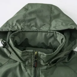 Outlet OUKU Cow Print Casual Men's Lightweight Waterproof Hooded Rain Jacket Outdoor Raincoat Shell Jacket for Hiking Travel