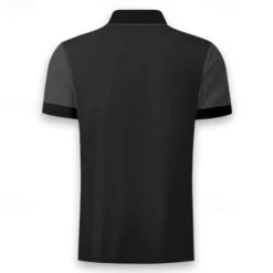 Best OUKU Day of the Dead Men's Skull Polo Shirts Golf Shirt Short Sleeve Polo Shirts Collared Shirts Horror Streetwear Festival Wear Party Outfits 3D Print Buttons Summer Spring Black