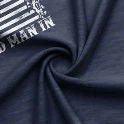 Outlet OUKU DON'T THE OLD MAN IN US FLAG Patriot Men's Retro 3D Print Henley Shirt Casual Daily T shirt Black Blue Green Short Sleeve Henley Shirt Summer Clothing Apparel S M L XL 2XL 3XL