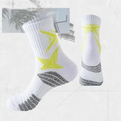 Sale OUKU 21Grams Men's 3 Pairs Multi Packs Socks Running Socks Casual Socks Black White Color Color Block Sports & Outdoor Daily Vacation Basic Medium Spring Fall Fashion Casual