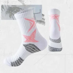 Sale OUKU 21Grams Men's 3 Pairs Multi Packs Socks Running Socks Casual Socks Black White Color Color Block Sports & Outdoor Daily Vacation Basic Medium Spring Fall Fashion Casual