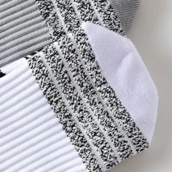 Sale OUKU 21Grams Men's 3 Pairs Multi Packs Socks Running Socks Casual Socks Black White Color Color Block Sports & Outdoor Daily Vacation Basic Medium Spring Fall Fashion Casual