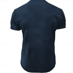 Outlet OUKU G.U.I.L.T.Y! Funny Slang Designer Men's 3D Print T shirt Tee Henley Shirt Casual Daily T shirt Short Sleeve Henley Shirt Summer Clothing Apparel S M L XL XXL 3XL Dark Blue