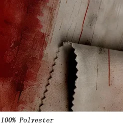 Best OUKU Halloween Men's Blood stains Hoodie Hoodies Sweatshirt Exaggerated Funny Long Sleeve Hooded Sports Outdoor Holiday Streetwear Print Front Pocket Spring & Fall Designer Red / White