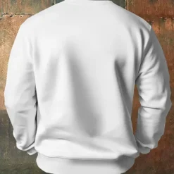 New OUKU Halloween Men's Chicken Sweatshirts Sweatshirt Long Sleeve Sweatshirt Crew Neck Funny 3D Printing Party Halloween Holiday Crewneck Winter Spring & Fall