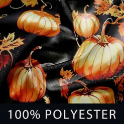 New OUKU Halloween Men's Pumpkin Halloween Costumes Button Up Shirt Long Sleeve Casual Party Evening Wear Fall Winter Spring & Summer Turndown Shirt Collar Button Up 3D Print Orange