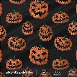 New OUKU Halloween Men's Pumpkin Halloween Costumes Sweatpants Joggers Pants Trousers Mid Waist Drawstring Elastic Waist Casual Dark Party Evening Wear Dailywear Pocket Spring Fall Winter 3D Print Orange