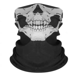 Hot OUKU Halloween multi-function magic headscarf riding mask to keep warm around the bosom halloween props skull variety face towel
