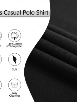 Clearance OUKU Independence Day Men's American US Flag Golf Shirt Short Sleeve Polo Shirts Polo Collar Casual Comfortable Casual Daily Wear Festival Buttons Summer Black Red Navy Blue