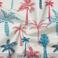Best OUKU Kentucky Derby Men's Hawaiian Polo Shirts Golf Shirt Short Sleeve Polo Shirts Collared Shirts Beach Wear Vacation Wear Tropical Wear Party Outfits Buttons 3D Print Spring & Summer White Yellow Red