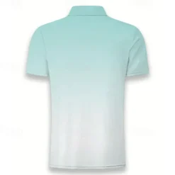 Hot OUKU Kentucky Derby Men's Hawaiian Polo Shirts Golf Shirt Short Sleeve Polo Shirts Collared Shirts Casual Beach Wear Vacation Wear Tropical Wear Party Outfits Buttons 3D Print Summer Yellow Pink Blue