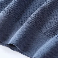 New OUKU Male Silk Cotton Lyocell Blend T-Shirt Short Sleeve Crew Neck Summer Plain Jacquard Elegant Classic Crewneck Minimalist Vacation Home Cotton Black Blue Navy Blue Top Tee for Men