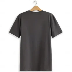 Best OUKU Men's 100% Cotton Fashion Outdoor Casual T shirt Tee Tee Top Street Casual Daily T shirt Short Sleeve Crew Neck Shirt Spring & Summer Clothing Apparel Dark Gray