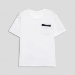 Hot OUKU Men's 100% Cotton Graphic T shirt Fashion Outdoor Casual Tee Tee Top Street Casual Daily T shirt Navy Blue Short Sleeve Crew Neck Shirt Spring & Summer Clothing Apparel White