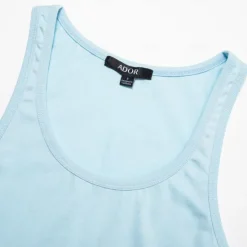 Outlet OUKU Men's 100% Cotton Graphic Tank Top Conch Fashion Outdoor Casual 3D Print Vest Top Undershirt Street Casual Daily T shirt White Blue Sleeveless Crew Neck Shirt Spring & Summer Clothing Apparel