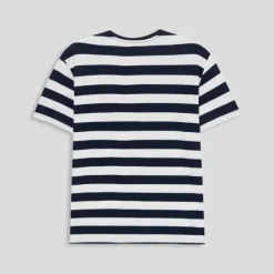 Outlet OUKU Men's 100% Cotton Graphic Tee Fashion Outdoor Casual T shirt Tee Top Street Casual Daily T shirt Short Sleeve Crew Neck Shirt Spring & Summer Clothing Apparel Navy Blue