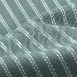 Online OUKU Men's 100% Cotton Striped Oxford Shirt Black Blue Green Light Grey Long Sleeve Shirt Collar School Wedding Clothing Apparel Vacation Vintage Neutral Fashion