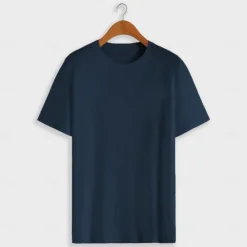 Discount OUKU Men's 100% Cotton T Shirt Solid Color Crew Neck School Training Short Sleeve Crewneck Clothing Apparel Elegant Neutral Daily