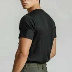 Discount OUKU Men's 100% Cotton T Shirt Solid Color Crew Neck School Training Short Sleeve Crewneck Clothing Apparel Elegant Neutral Daily