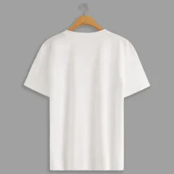 Best OUKU Men's 100% Cotton T Shirt Solid Color V Neck Training Outdoor Short Sleeve V Neck Clothing Apparel Vacation Sports Neutral Fashion