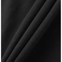 Clearance OUKU Men's 100% Cotton T shirt Tee Tee Top Plain V Neck Street Vacation Short Sleeves Clothing Apparel Fashion Designer Classic Black