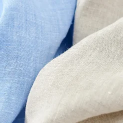 Hot OUKU Men's 100% Linen Blazer Jacket Wedding Party Casual Elegant Vacation Summer Spring Linen Blue Linen Blazer Solid Color Single Breasted Two-button Blazer Blue Beige