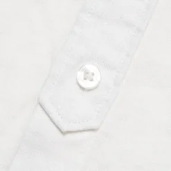 Hot OUKU Men's 100% Linen Shirt Button Up Shirt Beach Shirt Long Sleeve Plain Lapel Spring & Fall Daily Vacation Clothing Apparel White