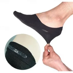 Best OUKU Men's 5 Pack Multi Packs Socks Ankle Socks Low Cut Socks Casual Socks Black White Color Plain Sports & Outdoor Daily Vacation Basic Medium Spring Fall Fashion Casual