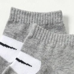 Discount OUKU Men's 6 Pack Multi Packs Socks Ankle Socks Low Cut Socks Running Socks Casual Socks Black White Color Plain Sports & Outdoor Casual Daily Basic Medium Spring Fall Fashion