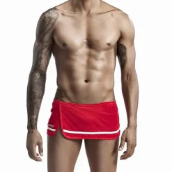 Best OUKU Men's 1 Pack Underwear Boxers Underwear Woven Boxers Elastic Waist Cotton Moisture Wicking Black White