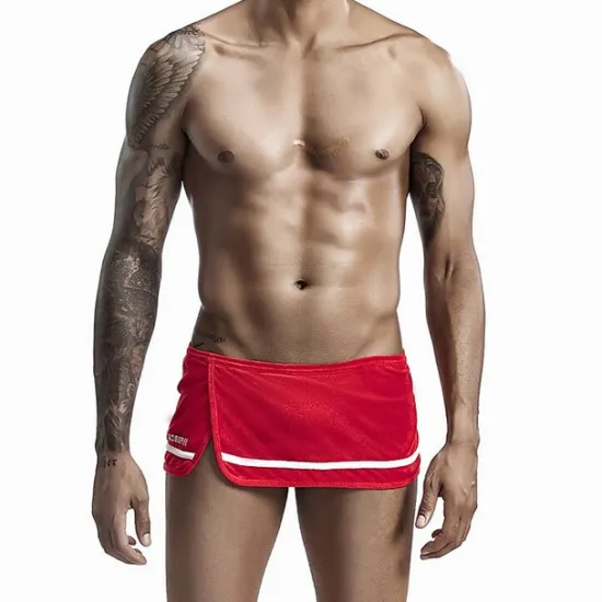 Best OUKU Men's 1 Pack Underwear Boxers Underwear Woven Boxers Elastic Waist Cotton Moisture Wicking Black White