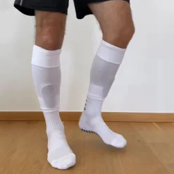 Outlet OUKU Men's 1 Pair Legwarmers Black White Color Plain Vacation Sports & Outdoor Daily Basic Medium Spring Fall Fashion Casual