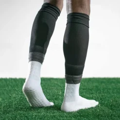 Outlet OUKU Men's 1 Pair Legwarmers Black White Color Plain Vacation Sports & Outdoor Daily Basic Medium Spring Fall Fashion Casual