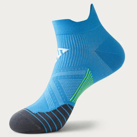 Outlet OUKU Men's 2 Pairs Ankle Socks Low Cut Socks Black White Color Running Socks Color Block Casual Daily Basic Medium Summer Spring Fall Breathable Stylish