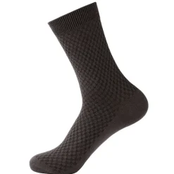Best OUKU Men's 3 Pairs Crew Socks Black Light Grey Color Plain Casual Daily Basic Medium Summer Spring Fall Breathable