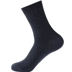 Best OUKU Men's 3 Pairs Crew Socks Black Light Grey Color Plain Casual Daily Basic Medium Summer Spring Fall Breathable
