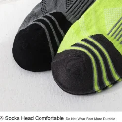 New OUKU Men's 5 Pairs Multi Packs Socks Running Socks Casual Socks Black White Color Color Block Sports & Outdoor Daily Vacation Basic Thin Summer Spring Fashion Casual