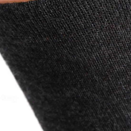 Clearance OUKU Men's 15 Pairs Multi Packs Socks Running Socks Casual Socks Black Navy Blue Color Plain Vacation Sports & Outdoor Daily Basic Medium Spring Fall Fashion Casual