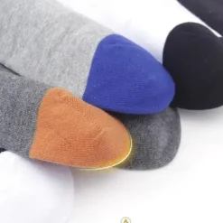Hot OUKU Men's 10 Pairs Multi Packs Socks Crew Socks Running Socks Casual Socks Color Plain Vacation Sports & Outdoor Daily Basic Medium Spring Fall Fashion Casual Rainbow