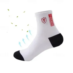 Outlet OUKU Men's 10 Pairs Multi Packs Socks Crew Socks Running Socks Casual Socks Color Color Block Sports & Outdoor Daily Vacation Basic Medium Spring Fall Fashion Casual Rainbow